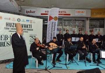 Hz. Mevlâna, Vuslat Yıl Dönümünde Tasavvuf Müziği ve Sema ile Anıldı
