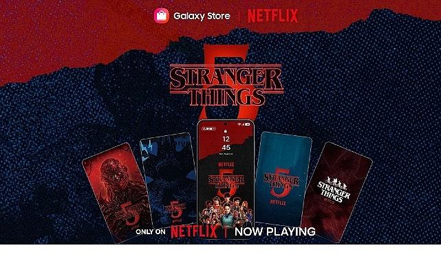 Upside Down geçidi sizi bekliyor: Samsung ve Netflix, Galaxy cihazlara özel “Stranger Things" teması sundu
