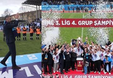 Kütahyaspor, 24 yıl sonra TFF 2. Lig'e yükseldi.