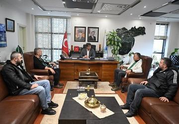 Hodri Meydan'dan Başkan Kocaman'a Ziyaret