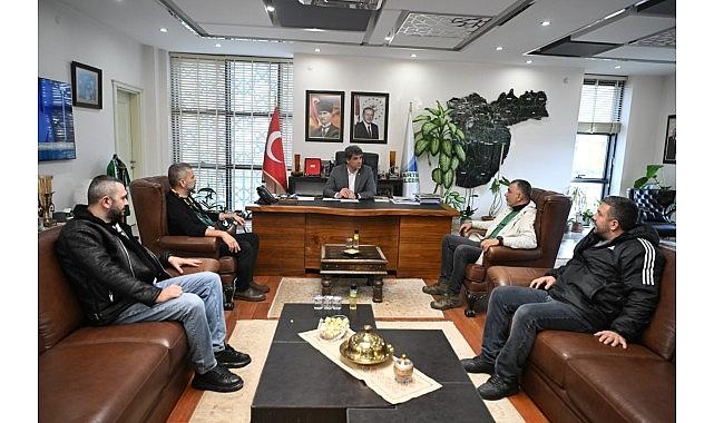 Hodri Meydan'dan Başkan Kocaman'a Ziyaret