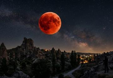 Kanlı Ay tutulması saat kaçta gerçekleşecek? Türkiye'den izlenebilecek mi?