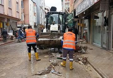 Canik Belediyesi'nden Havza'ya Yardım Eli