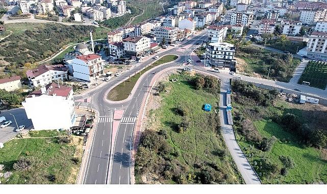 Gebze'de trafik dönel kavşaklarla rahatlıyor