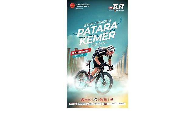 61. Cumhurbaşkanlığı Türkiye Bisiklet Turu'nda 5. Etap: Patara'dan Kemer'e Zorlu Mücadele