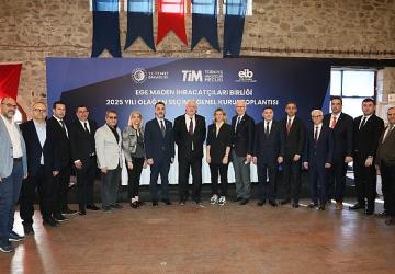 Ege Maden İhracatçıları Birliği'nde yeni dönem start aldı