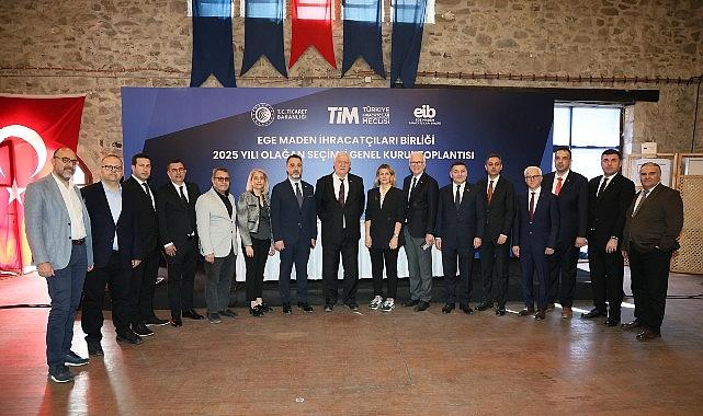 Ege Maden İhracatçıları Birliği'nde yeni dönem start aldı
