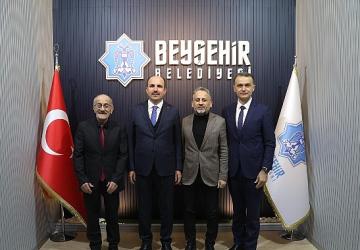 Başkan Altay Beyşehir ve Derebucak Belediyelerini Ziyaret Etti
