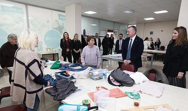 Başkan Büyükakın'dan KO-MEK'e ziyaret