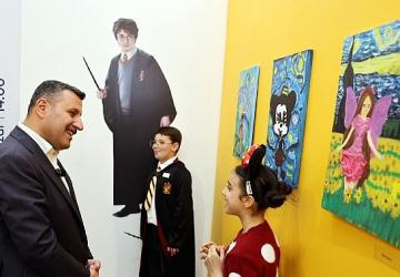 Çocuklar Hayal Gücünü Sanatla Buluşturdu