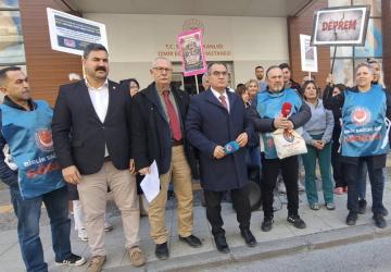 “Acilen boşaltılma kararı olan bir hastanede görev yapmak istemiyoruz”