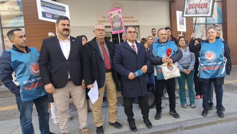 “Acilen boşaltılma kararı olan bir hastanede görev yapmak istemiyoruz”