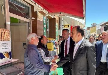 Başkan Altay Cihanbeyli ve Kulu'yu Ziyaret Etti, Kulu İtfaiye Merkezi'nin Temelini Attı