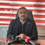 CHP Adıyaman İl Başkanı Engin Doğan ‘Tek gayemiz CHP’yi bölmemek’ - Videolu Haber