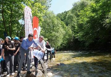Başkan Büyükakın: “Doğadan aldığımızı doğaya bırakıyoruz"