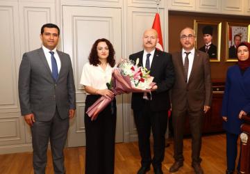 Vali Küçük, Dünya Çevre Haftası kapsamında heyeti kabul etti