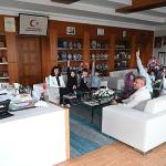 Uğur Okullarından Başkan Topaloğlu'na ziyaret