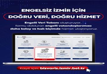 Engelsiz İzmir için “Engelli Veri Tabanı"