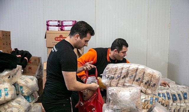 Güzelbahçe 350 Aileye 3 Milyonluk Ramazan Desteği