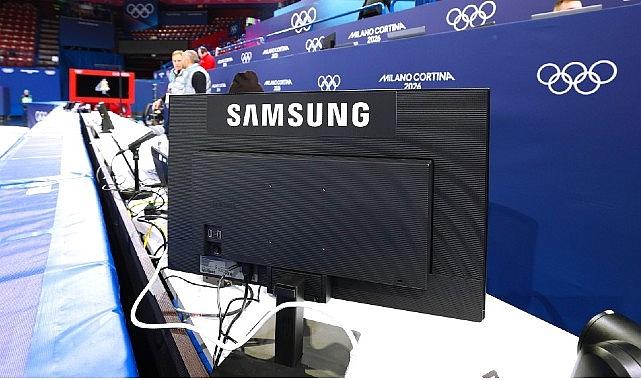 Samsung Odyssey monitörleri, Milano Cortina 2026 Kış Olimpiyat Oyunları'nda gerçek zamanlı hakemlik ve yayın operasyonlarını destekledi