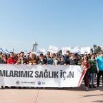 Tuzla'da Buluştular, Sağlık İçin Yürüdüler