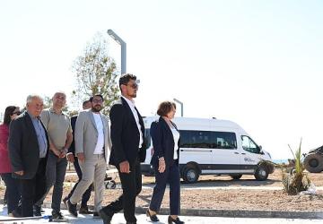 Mavişehir Atatürk Kültür ve Yaşam Alanı'nda Çalışmalar Tamamlanma Aşamasına Geldi