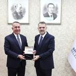 Başkan Dursun'dan Başkan Vekili Akın'a ziyaret