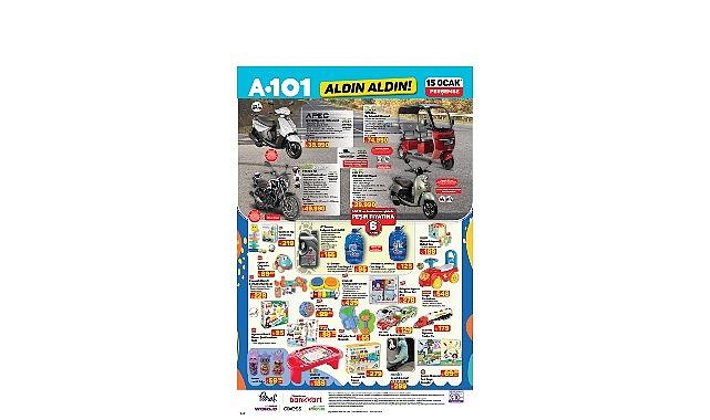 15 Ocak'ta A101'de Mobilite Ürünleri Tüketicileri Bekliyor