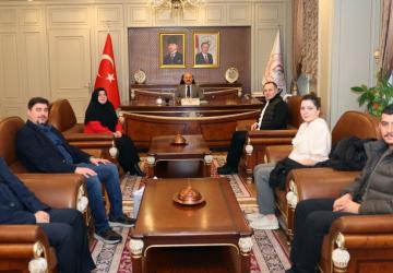 Vali Varol, Hollanda Diyanet Vakfı Heyeti’ni kabul etti