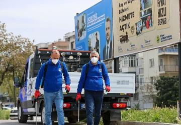 Buca'da vektörle mücadele için ekipler sahada