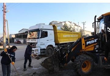 Kartepe Sanayi Bölgesinde Kapsamlı Temizlik Çalışması