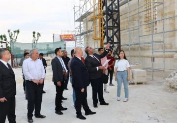 Vali Küçük, Ulu Camii ve Kap Camii’ndeki çalışmaları inceledi