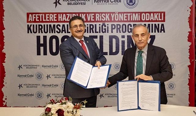 'Afetlere Hazırlık ve Risk Yönetimi Odaklı Kurumsal İş Birliği' Protokolü İmzalandı