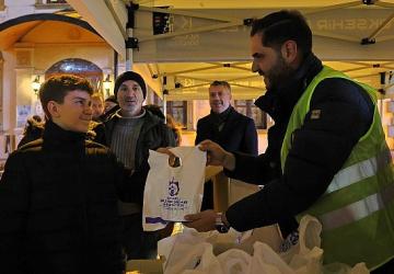 Kandilin manevi lezzeti vatandaşla buluşturuldu