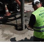 ASAT kanalizasyon hattı temizliği ve kapak düzenleme çalışmalarını sürdürüyor