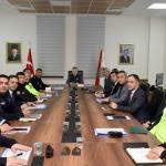 Adıyaman İl Emniyet Müdürlüğü tarafından aylık değerlendirme toplantısı yapıldı