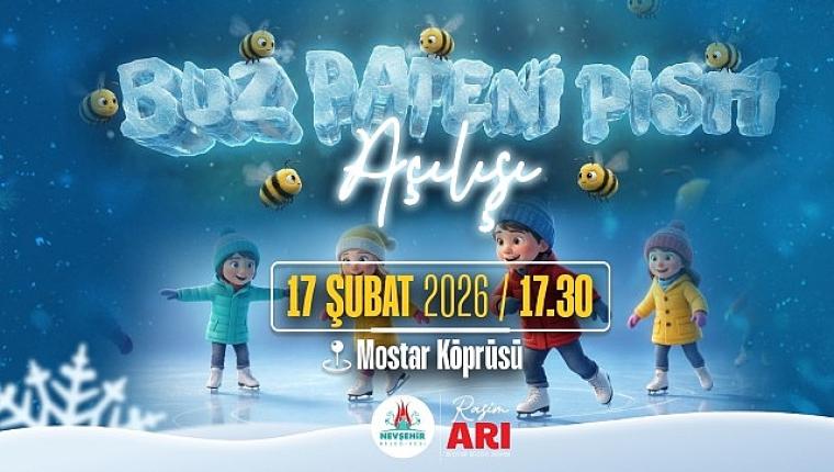 Nevşehir Belediyesi Buz Pateni Pisti Yarın Açılıyor