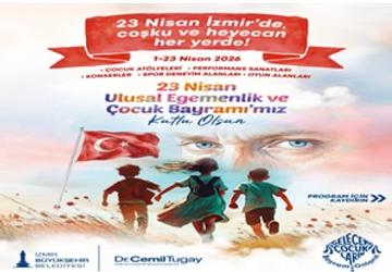 İzmir'de 23 Nisan coşkusu dört bir yanda