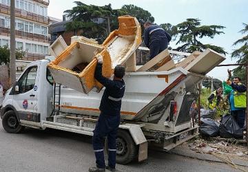 Maltepe Belediyesi bahar temizliğinde hız kesmiyor