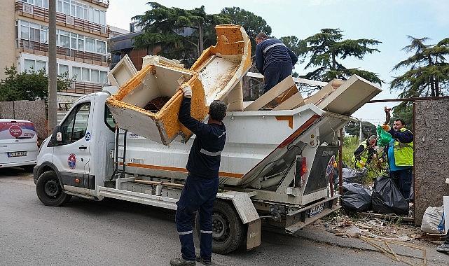 Maltepe Belediyesi bahar temizliğinde hız kesmiyor
