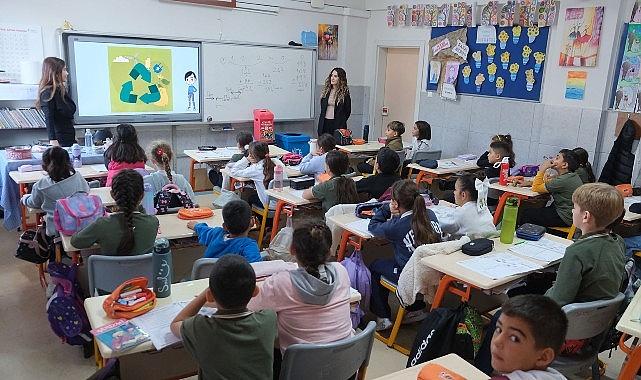 Kemer Belediyesi okullarda 'Sıfır Atık' eğitimi veriyor
