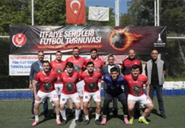 İtfaiyecilerden anlamlı turnuva