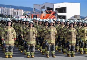 Başkan Tugay: İtfaiyecilik cesaret, sabır, fedakârlık ve umut mesleğidir