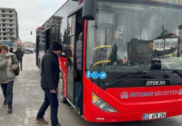 Adıyaman’da Merkez–İndere hattında otobüs seferleri 20 dakikaya düşürüldü
