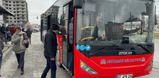 Adıyaman’da Merkez–İndere hattında otobüs seferleri 20 dakikaya düşürüldü