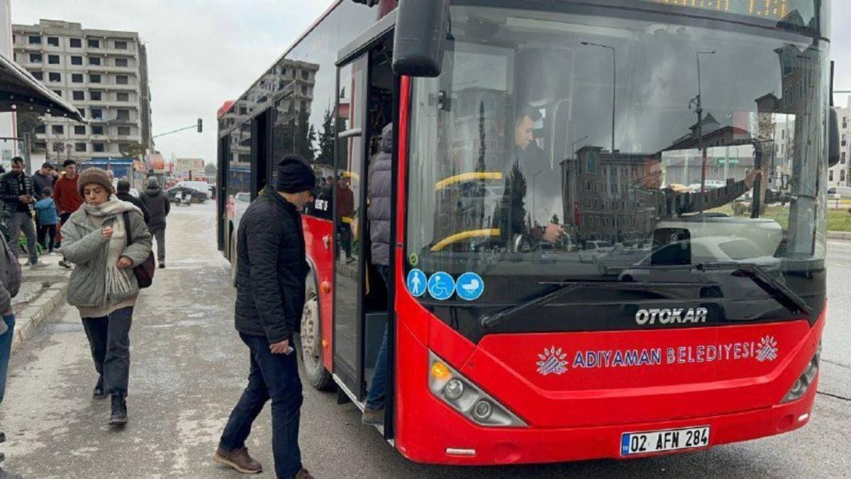 Adıyaman’da Merkez–İndere hattında otobüs seferleri 20 dakikaya düşürüldü