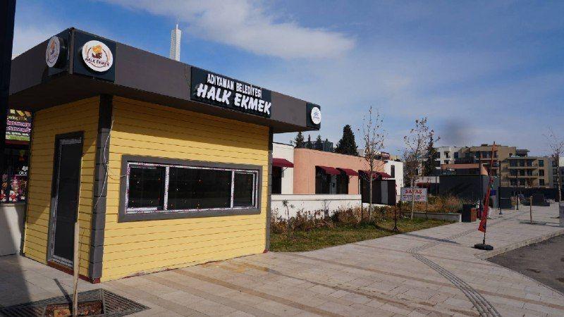 Adıyaman’da Halk Ekmek için geri sayım 7 noktada büfeler kurulmaya başlandı!