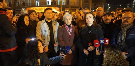 DEM Parti’li Tülay Hatimoğulları, 6 Şubat depremlerinin üçüncü yılında anma programına katıldı - Videolu Haber