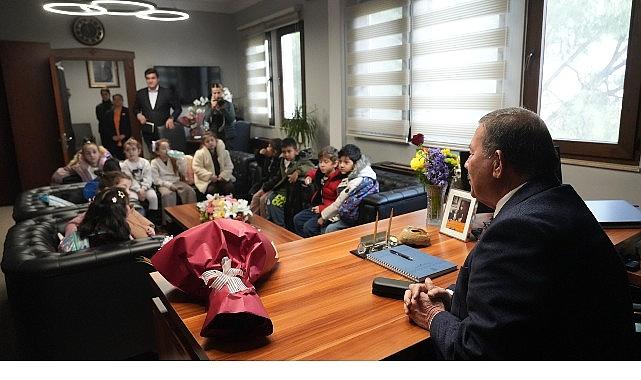 Minik Öğrenciler Sordu, Başkan Topuz Yanıtladı