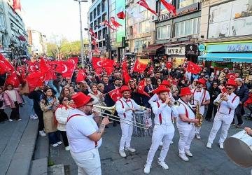 Bakırköy'de "Milli Egemenlik Yürüyüşü"